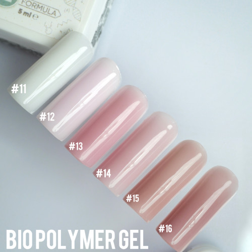 Bio Polymer Gel G-Code— біо-полімерний гель для укріплення та нарощування нігтів (професійний) #16
